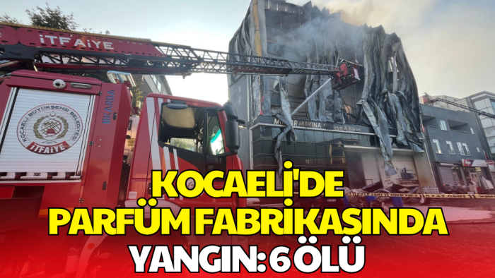 Kocaeli Dilovası’nda Yangın: 6 Kişi Hayatını Kaybetti
